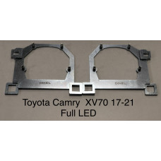 Переходные рамки Toyota Camry VIII (XV70) (2017-2021 г.в.) c FULL LED для 3/3R/5R (2 шт.)